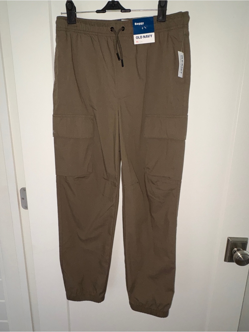 NWT $35 Old Navy baggy cargo jogger pants sz XL 14-16